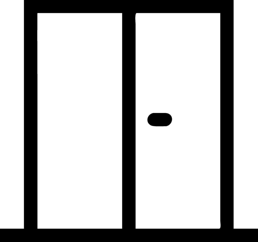 Creative Door Symbol Collection vector