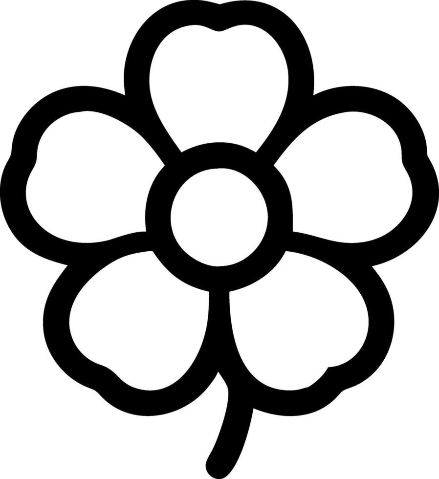 Classic Flower Icon Collection vector