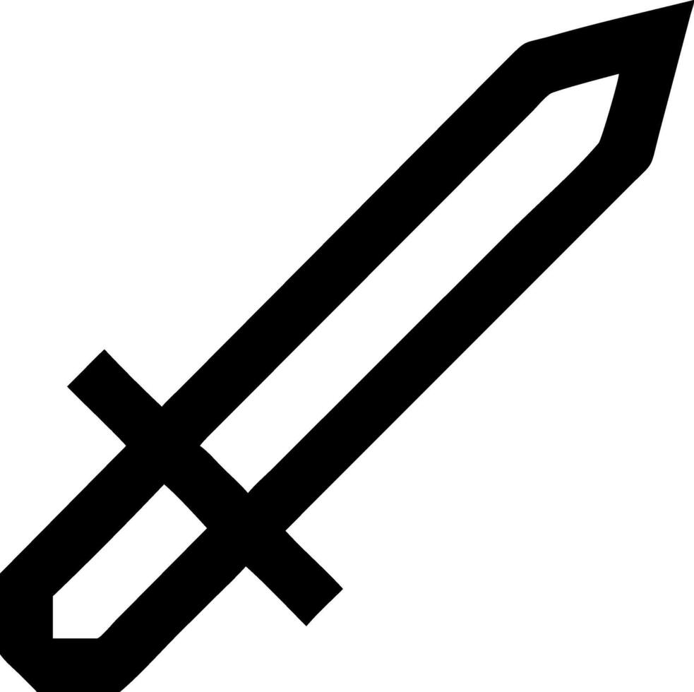 Classic Sword Icon Collection vector