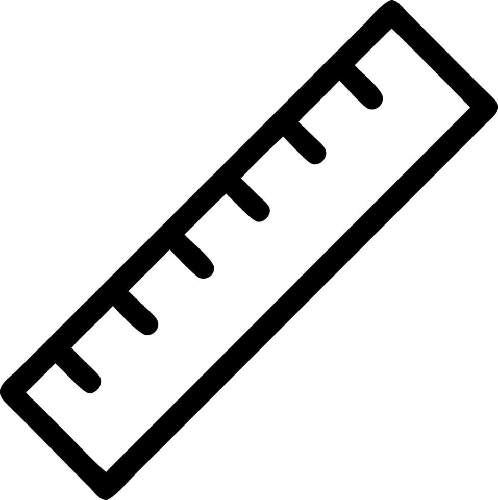 Creative Wooden Ruler Symbol Collection vector