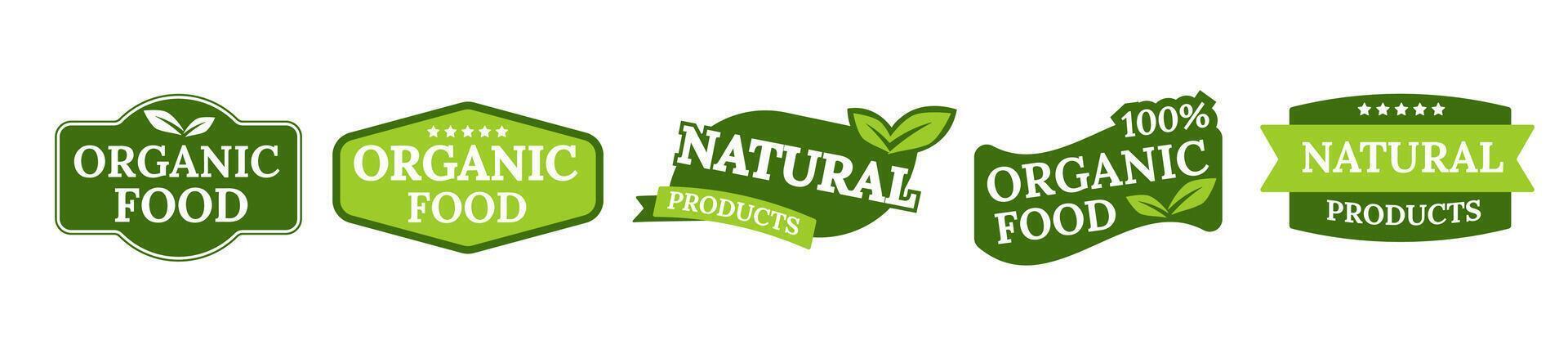 Eco label for wellness, freshness, and quality branding. vector