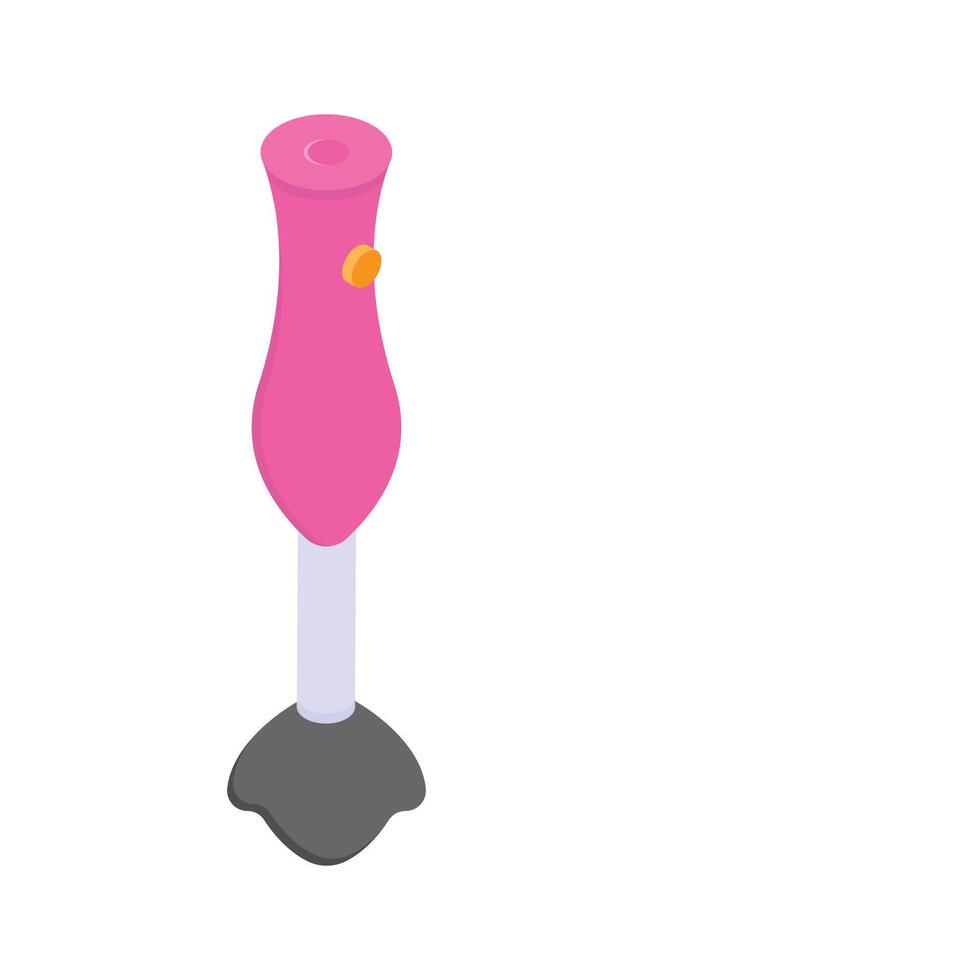 Get this amazing icon of blender in modern isometric style vector