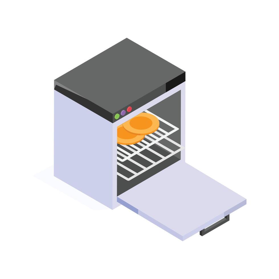 Get this amazing icon electric oven in modern style, ready to use vector
