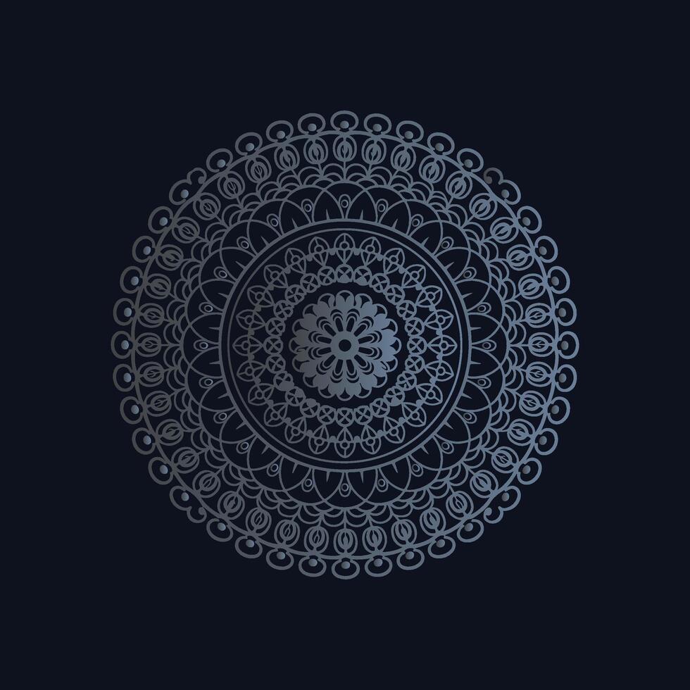 A circular design with a white background vector
