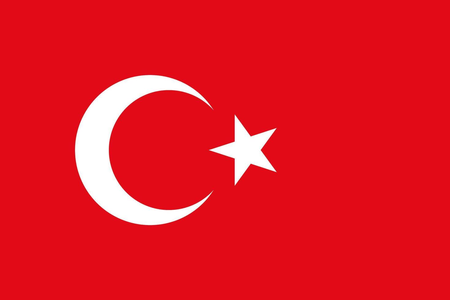 Flag of Turkey vector