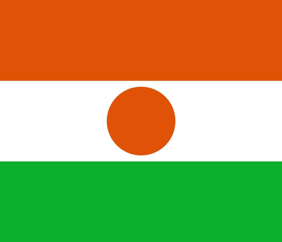 Flag of Niger vector
