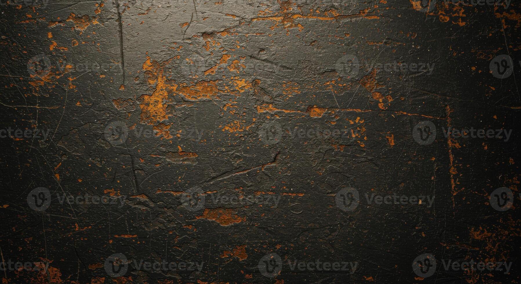 A black and orange grunge texture background photo