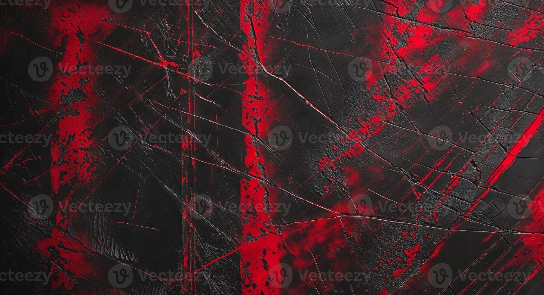 Red Overlay Effect on Scratched Surface Texture photo