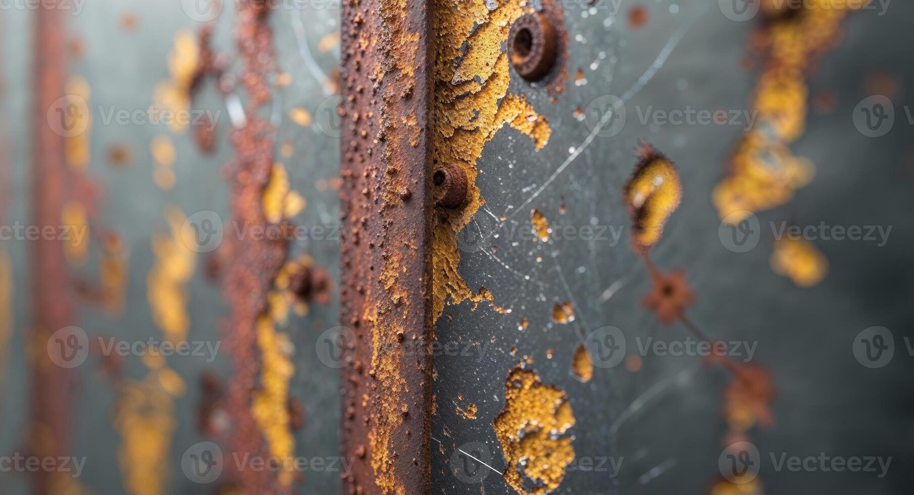 Rusty metal texture background for industrial designs or grunge themes photo
