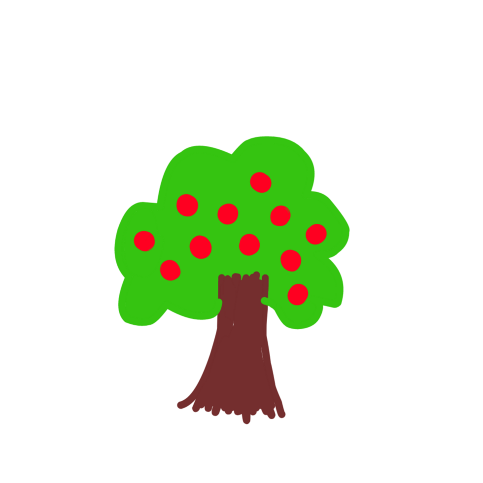 Apple tree clipart png