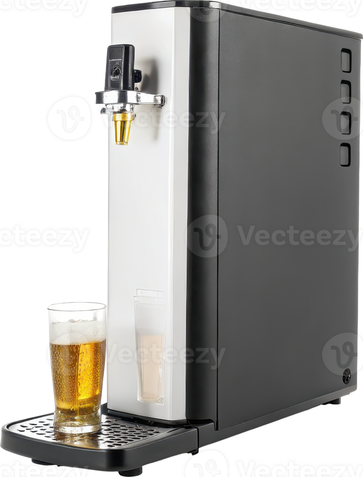 Automated Beverage Dispenser for Modern Kitchens and Offices png
