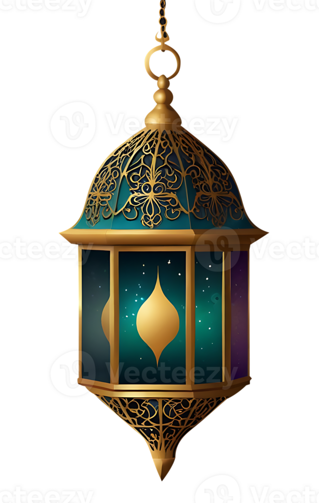 islamic lantern on a transparent background png