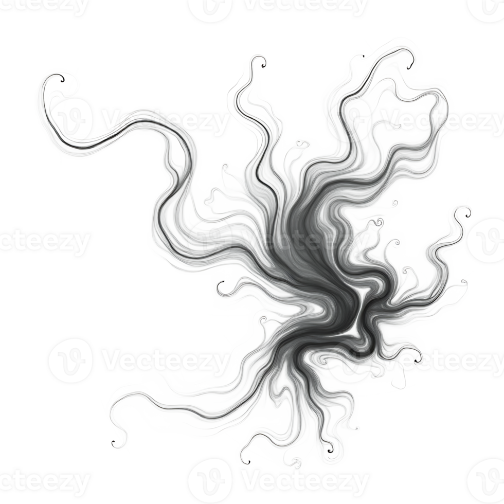 abstract smoke on transparent background png