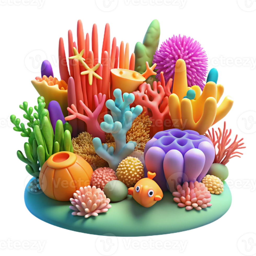 elegant traditional impressive modern A colorful coral reef teeming with marine life, vibrant colors, underwater photography style, natural lighting genuine authentic png