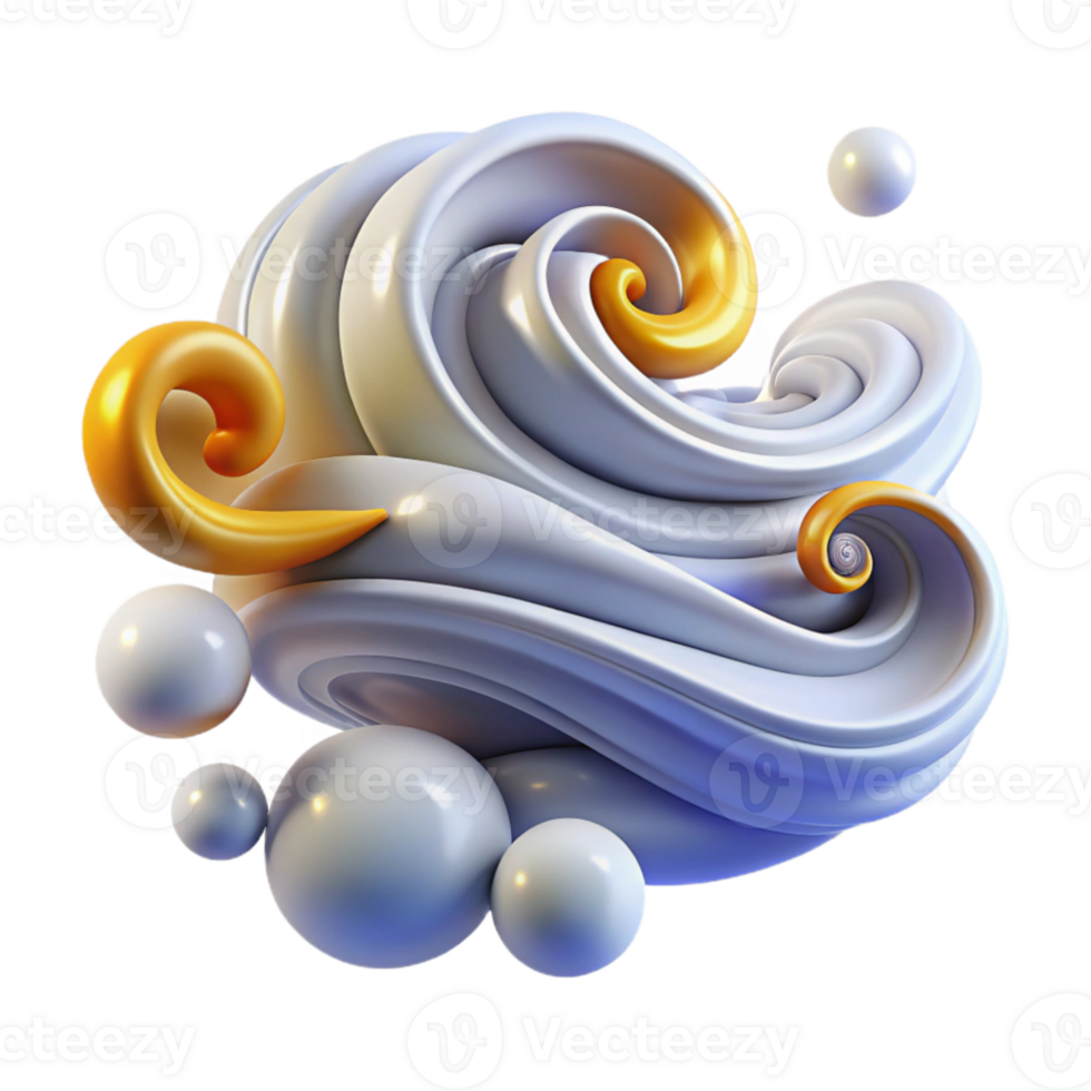 extraordinary contemporary magnificent minimalist A dynamic, abstract representation of wind, visualized as swirling particles and flowing lines, illuminated by sunlight filtering through clouds,... png