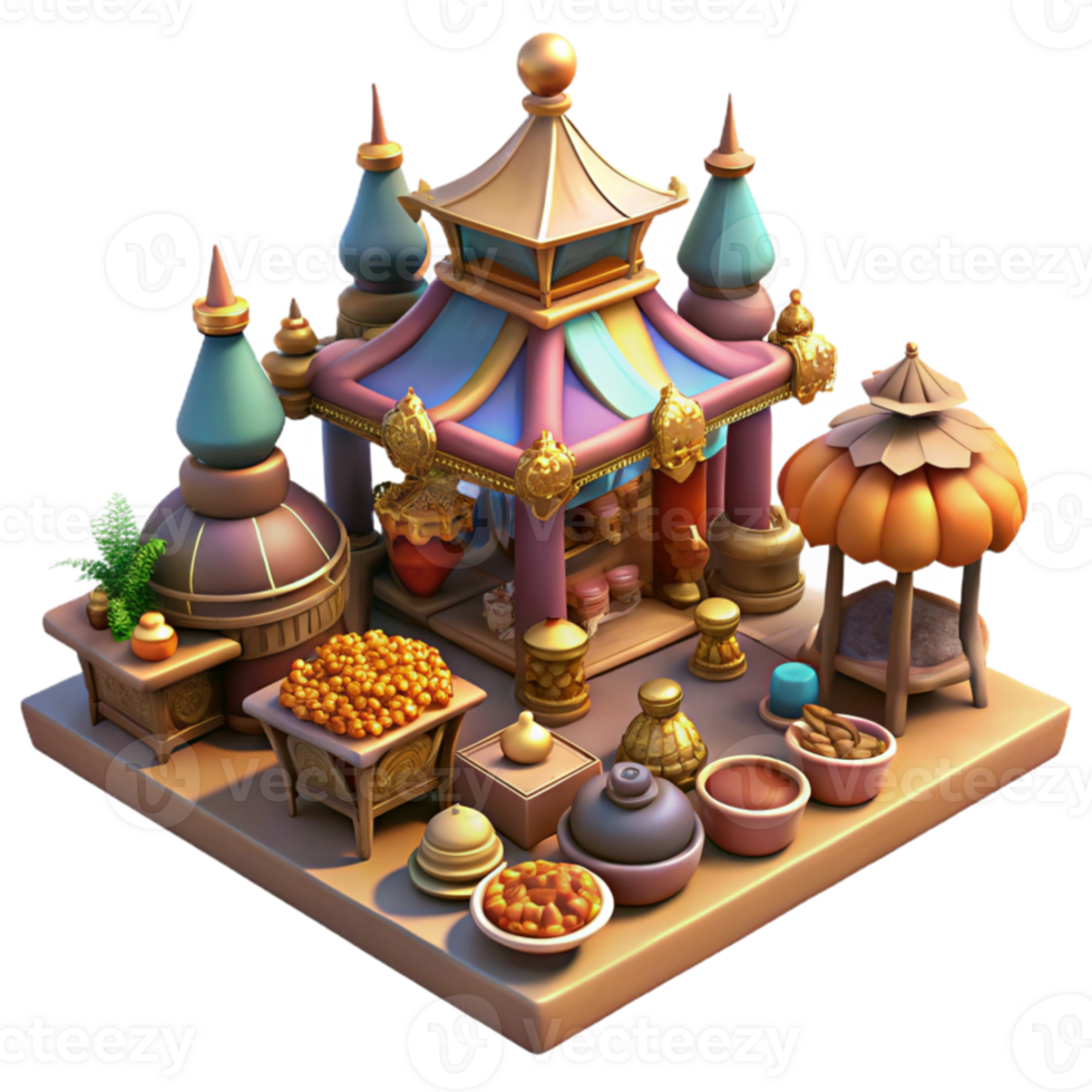 dramatic rustic stunning vintage A bustling marketplace filled with fantastical creatures and wares, warm, inviting market lighting, Boris Vallejo style high resolution exclusive png