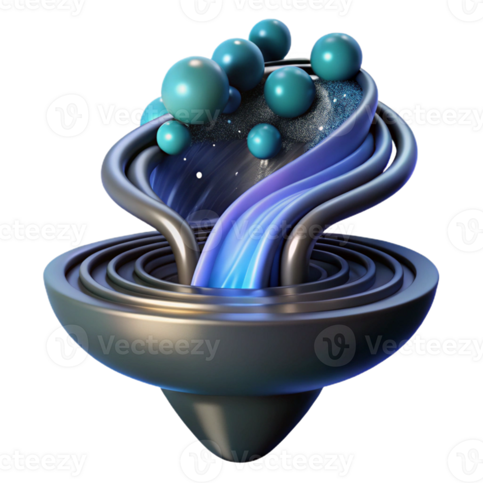 serene creative stunning vintage A surreal depiction of data flowing like a river, glowing streams of information weaving through a dark void, abstract art style exclusive 4K png