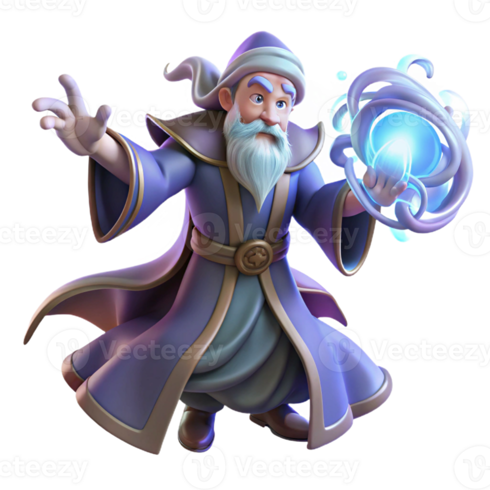 extraordinary creative elegant minimalist A powerful wizard casting a spell of swirling energy, intricate details, dramatic lighting, Art Nouveau style genuine high resolution png