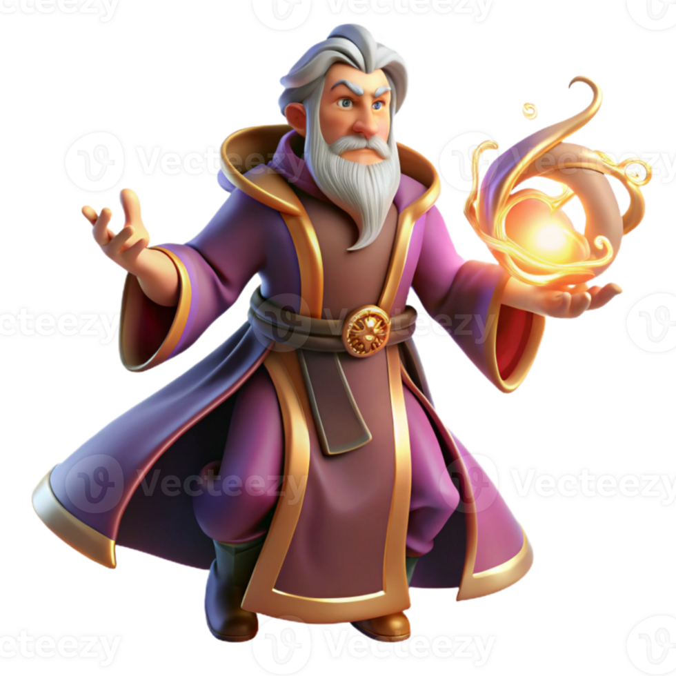 serene minimalist vibrant minimalist A powerful wizard casting a spell of swirling energy, intricate details, dramatic lighting, Art Nouveau style detailed exclusive png