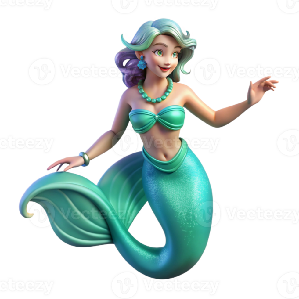 dramatic creative stunning artistic An elegant siren lures sailors with her enchanting song, turquoise water shimmers around her, scales adorn her tail, pre-Raphaelite style professional exclusive png