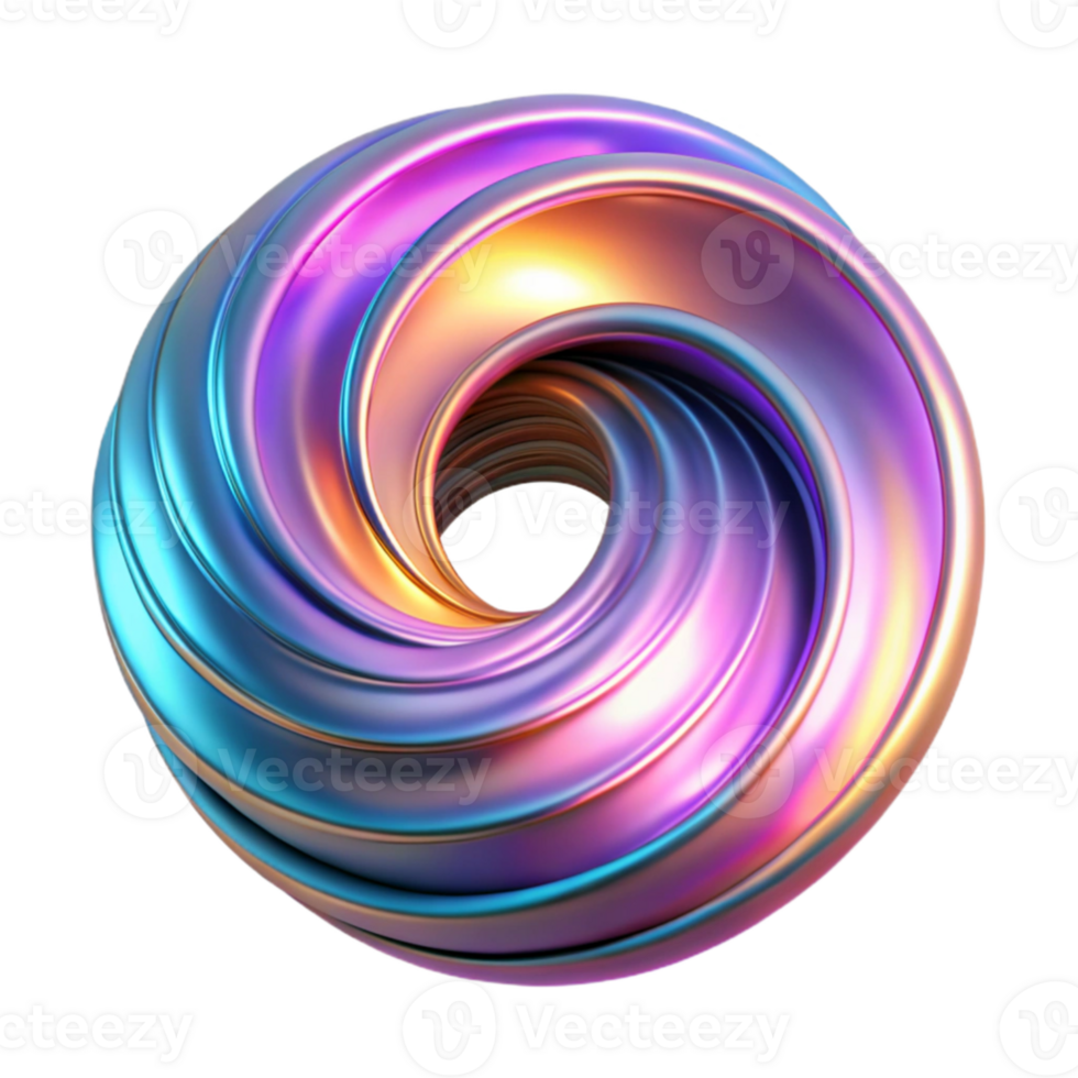 extraordinary abstract wonderful contemporary A swirling vortex of iridescent, oil-slick colors, illuminated by a single, piercing ray of neon pink light, Art Deco style premium authentic png
