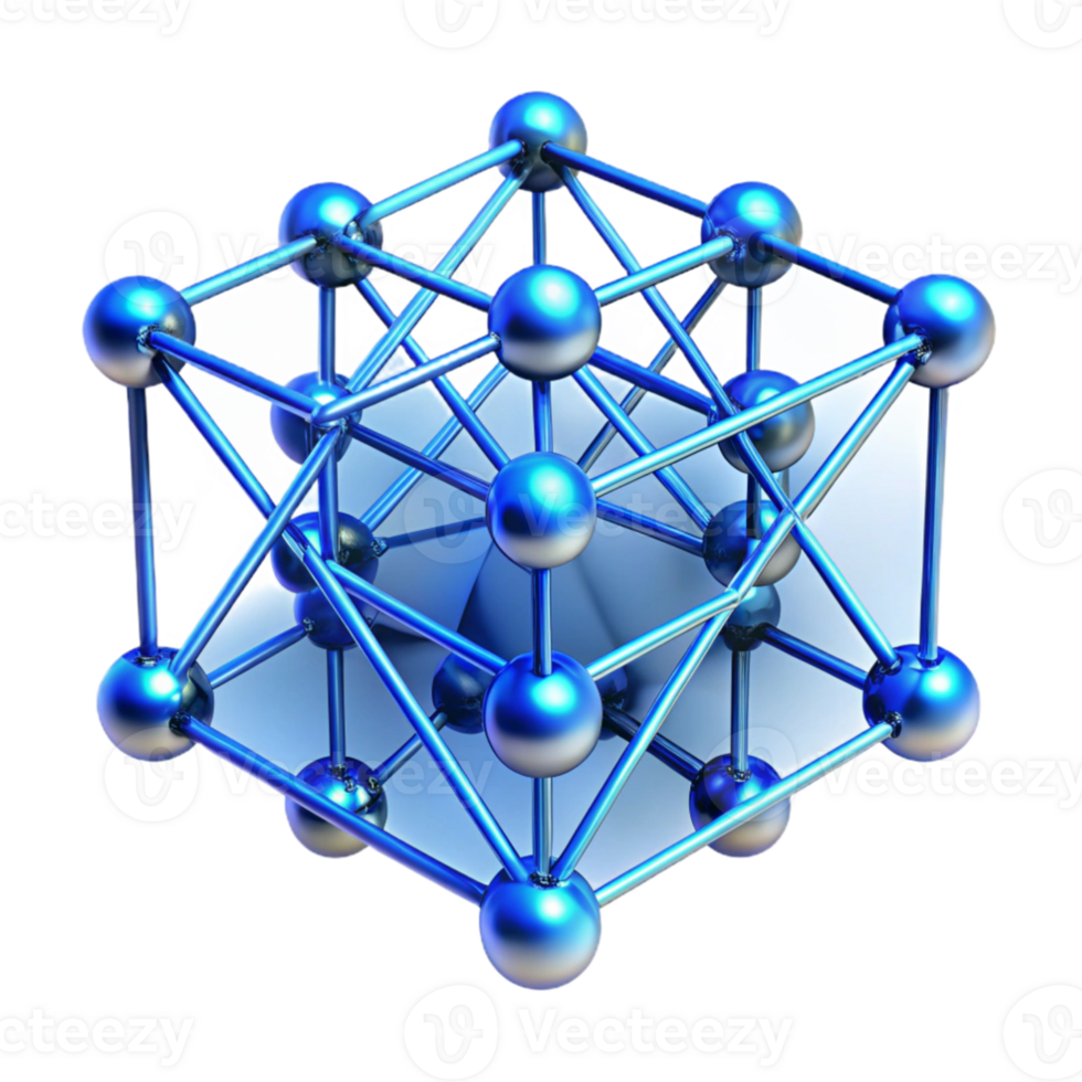 extraordinary creative dramatic modern A network of interconnected, glowing lines, forming a complex, three-dimensional grid, illuminated by a pulsating, electric blue light high resolution genuine png