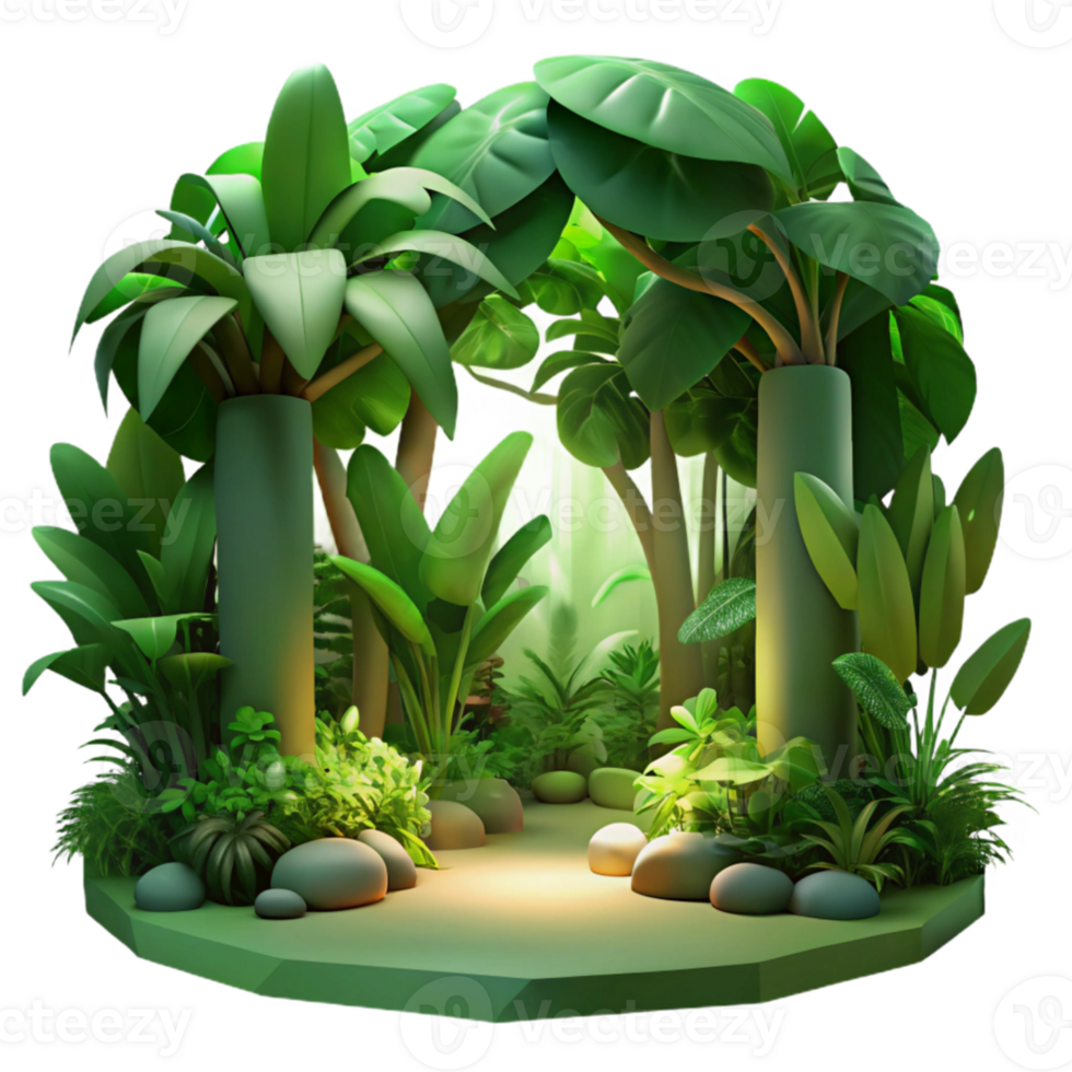 magnificent traditional stunning traditional A lush jungle scene, dappled sunlight filtering through the canopy, vibrant greens and deep shadows, Art Nouveau style authentic detailed png