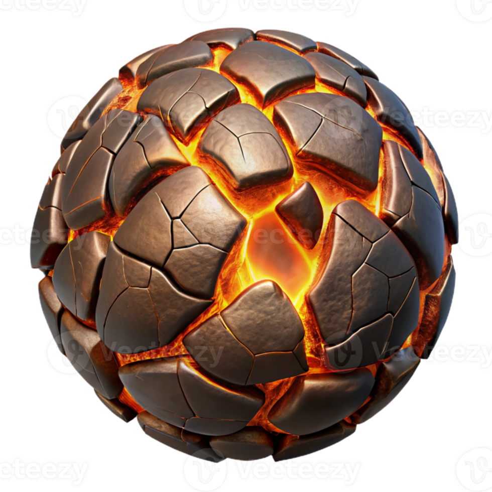 wonderful traditional vibrant vintage A textured surface resembling cracked earth, with glowing fissures emitting a warm, orange light, dark, dramatic lighting, apocalyptic style high resolution... png