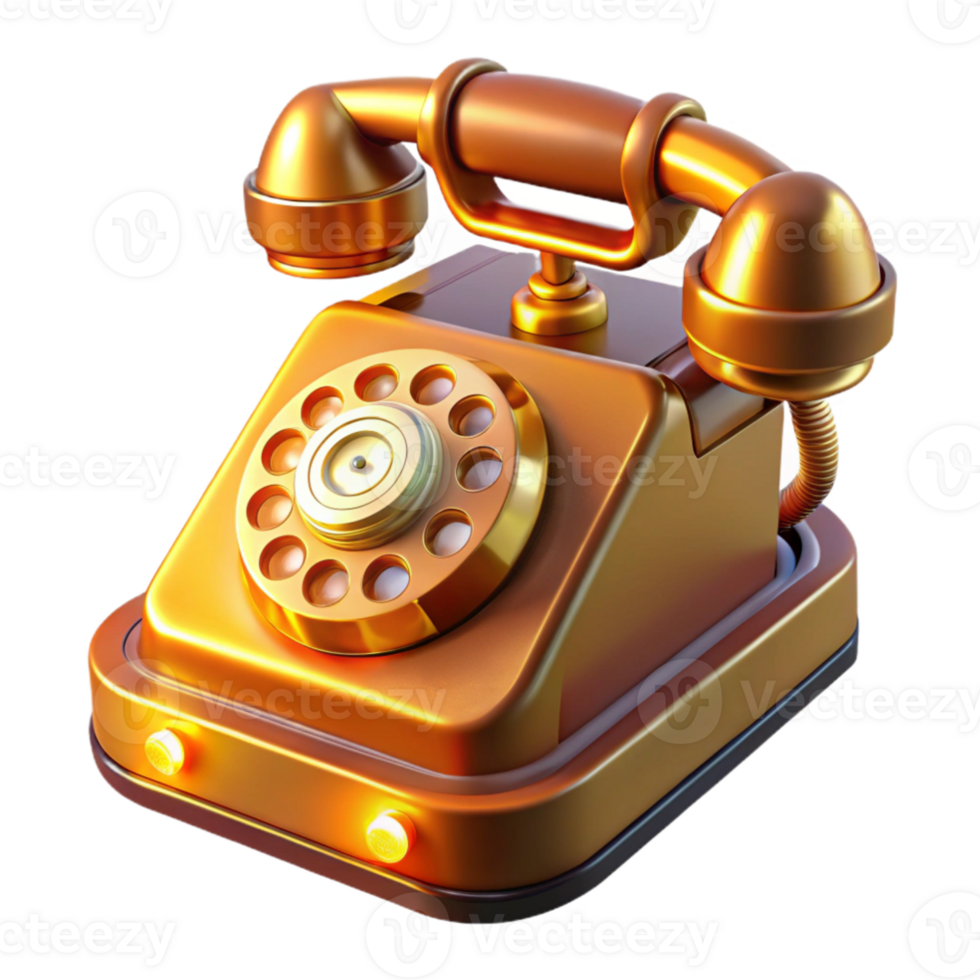 impressive abstract stunning vintage A vintage rotary telephone morphing into a sleek, futuristic smartphone, bathed in a warm, amber glow, in a steampunk style exclusive authentic png