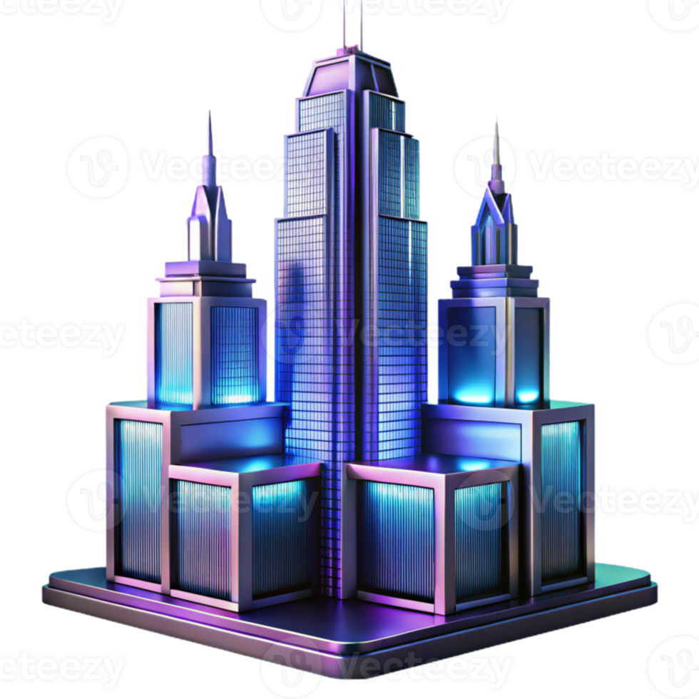 serene artistic wonderful artistic An Art Deco skyscraper with sleek chrome facades, reflecting a neon-lit cityscape at night, cinematic lighting, hyperrealistic style 4K professional png