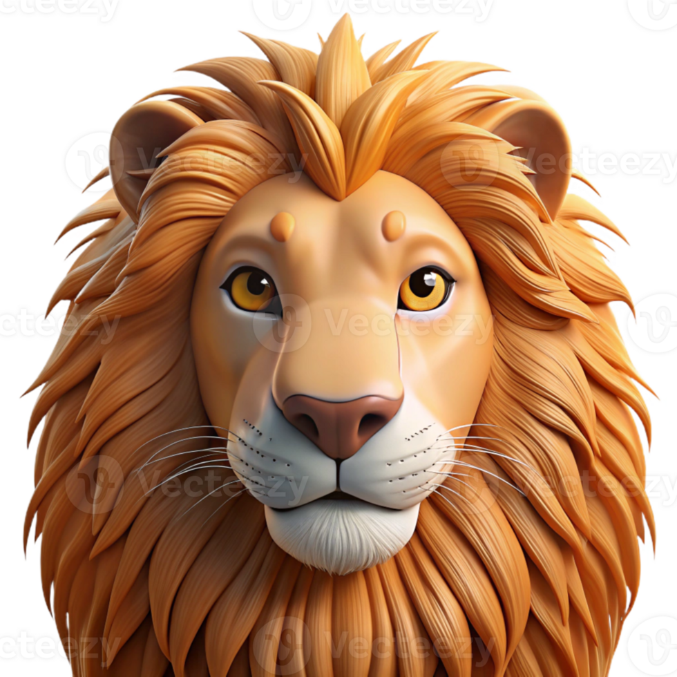 serene classic wonderful rustic A regal lion with a flowing mane, close-up portrait, hyperrealistic style, golden hour lighting 4K authentic png