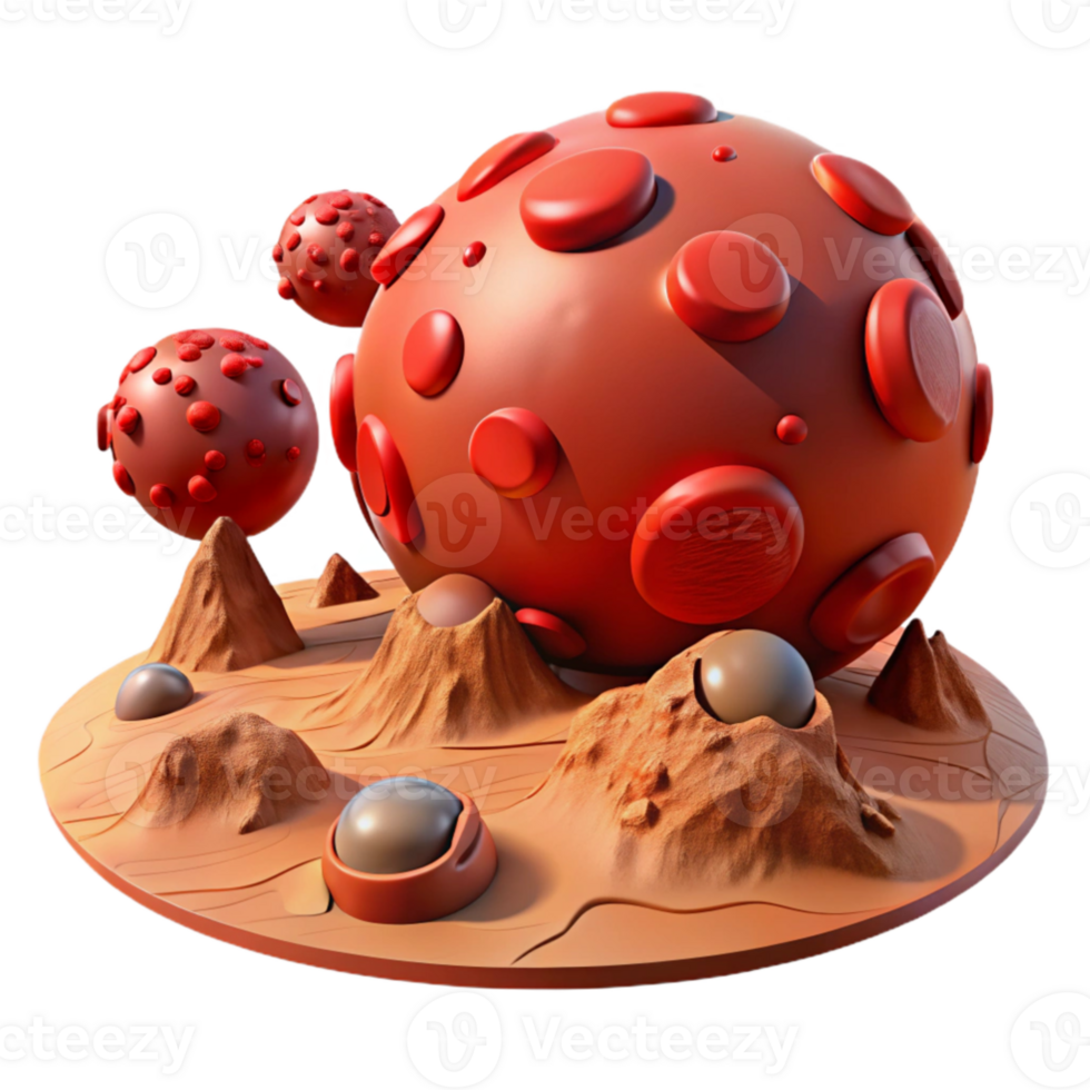 vibrant traditional wonderful vintage A desolate, terraformed Mars colony, red dust swirling in the wind, harsh sunlight and long shadows, photorealistic, genuine original png