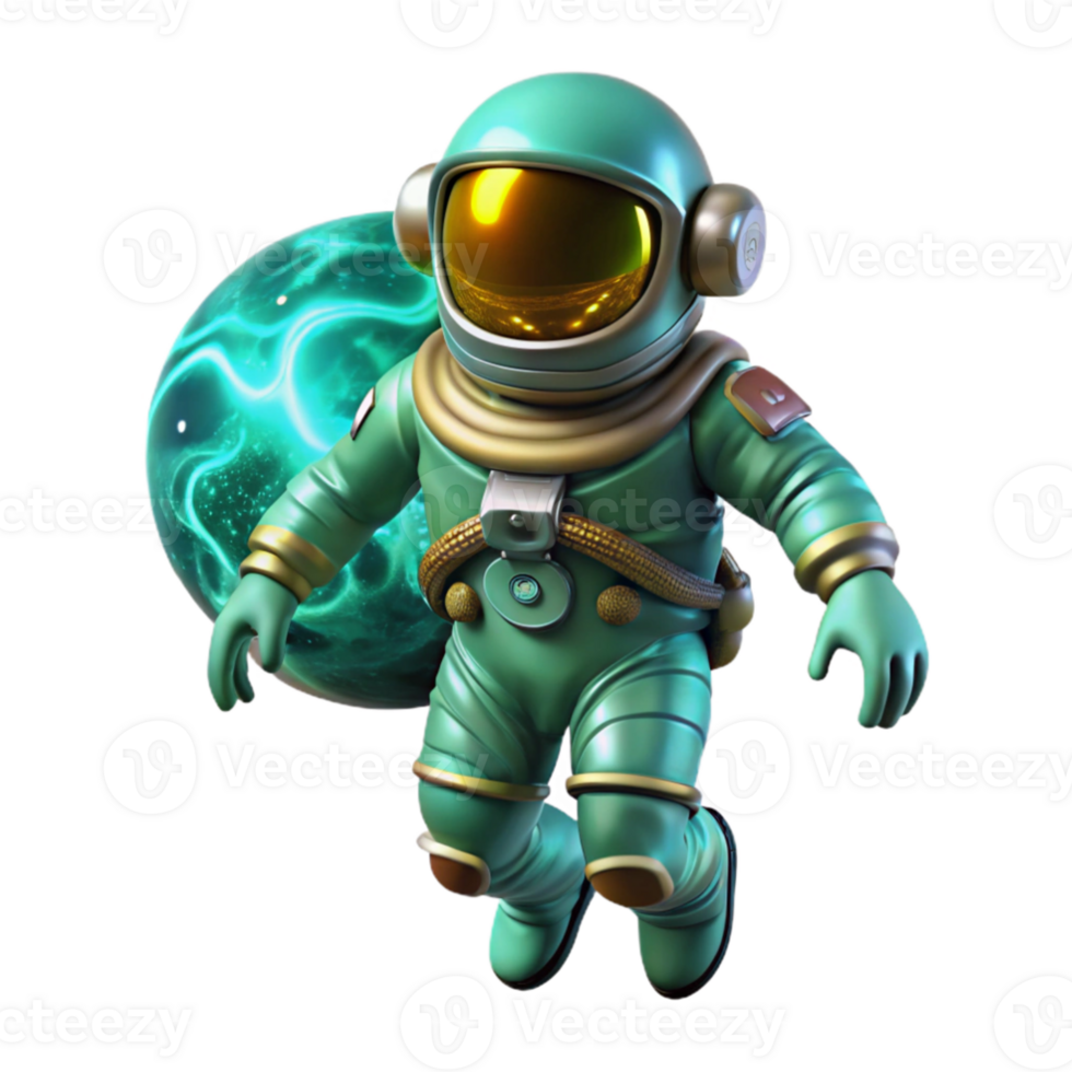 dramatic vintage beautiful minimalist A lone astronaut, clad in a bioluminescent spacesuit, floats adrift amidst a nebula of swirling turquoise and gold, illuminated by the distant glow of a dying... png