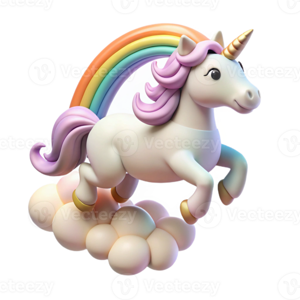 extraordinary abstract extraordinary minimalist A celestial unicorn with rainbow mane and tail, galloping through the clouds, soft pastel colors, dreamy, artstation professional genuine png