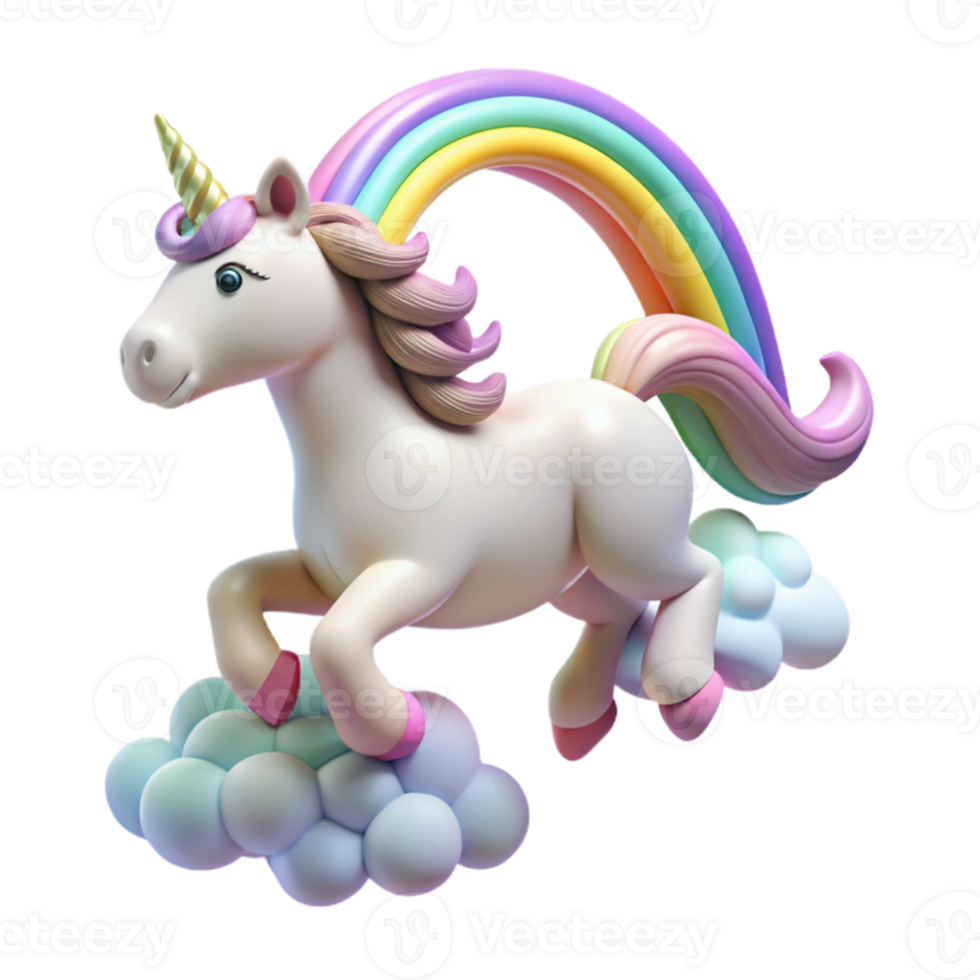 extraordinary traditional extraordinary abstract A celestial unicorn with rainbow mane and tail, galloping through the clouds, soft pastel colors, dreamy, artstation high resolution high quality png