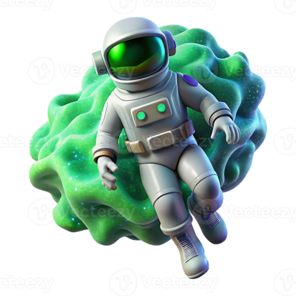 beautiful classic elegant modern A lone astronaut, clad in a bioluminescent spacesuit, drifts through a nebula of swirling emerald and sapphire gases, illuminated by the distant glow of a dying... png