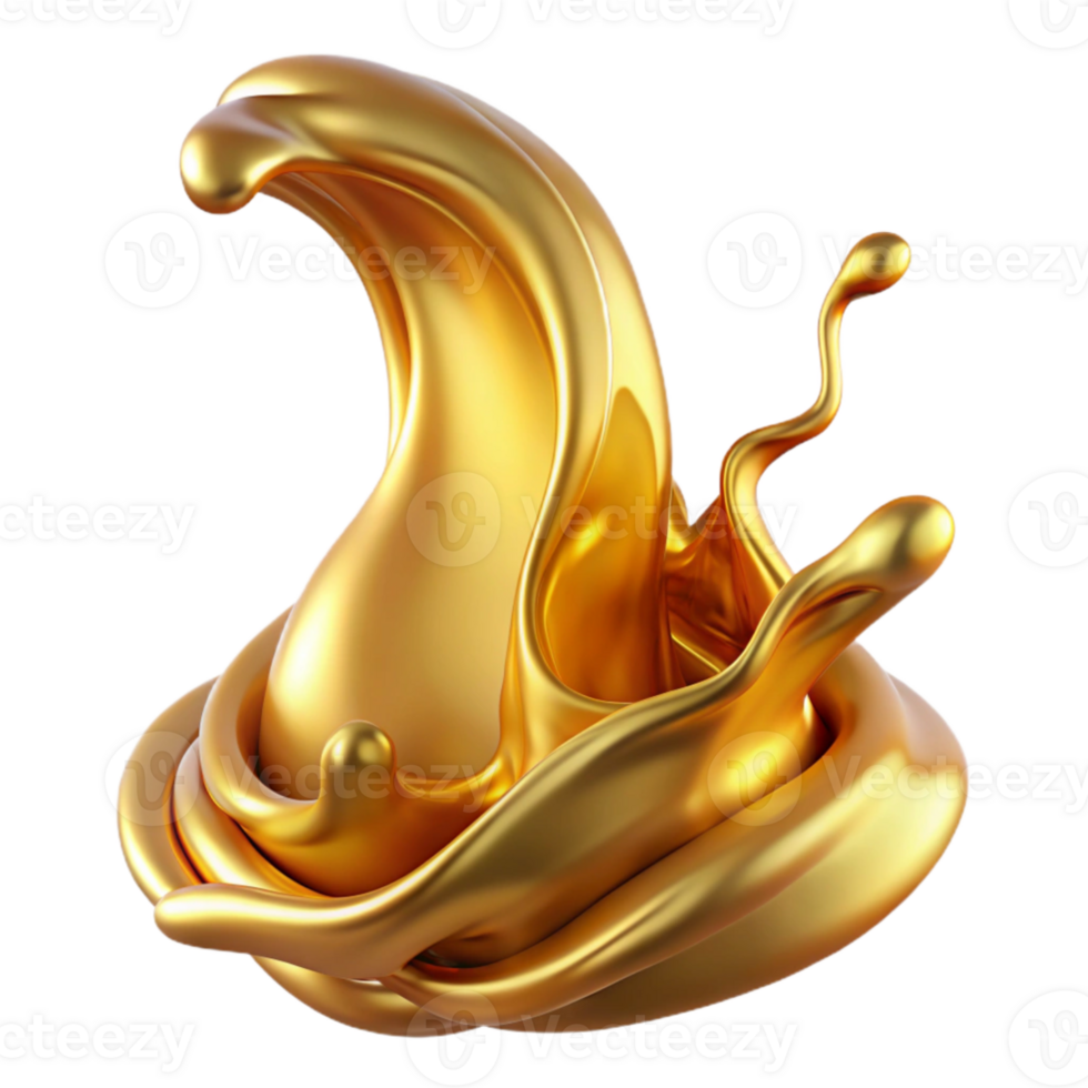 beautiful classic dramatic minimalist A cascade of flowing, liquid gold, illuminated by a warm, golden light, Art Nouveau style 4K high quality png
