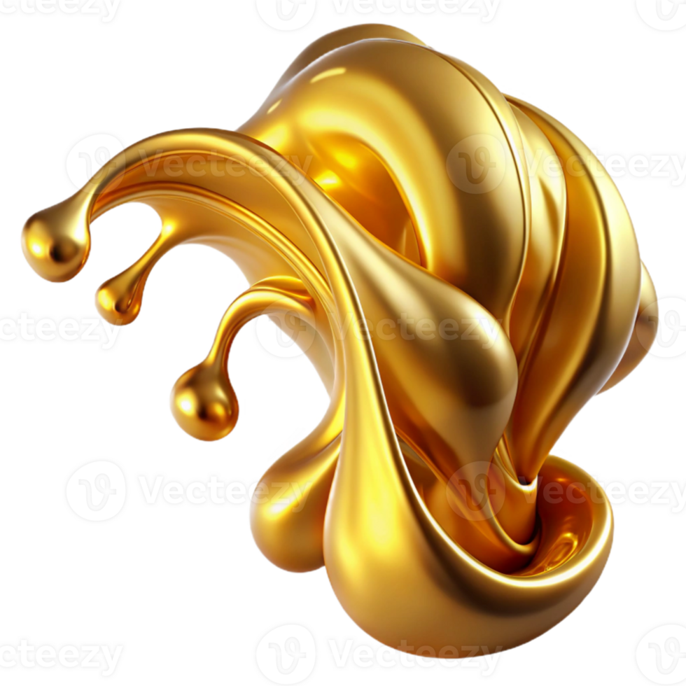 serene contemporary elegant traditional A cascade of flowing, liquid gold, illuminated by a warm, golden light, Art Nouveau style professional authentic png