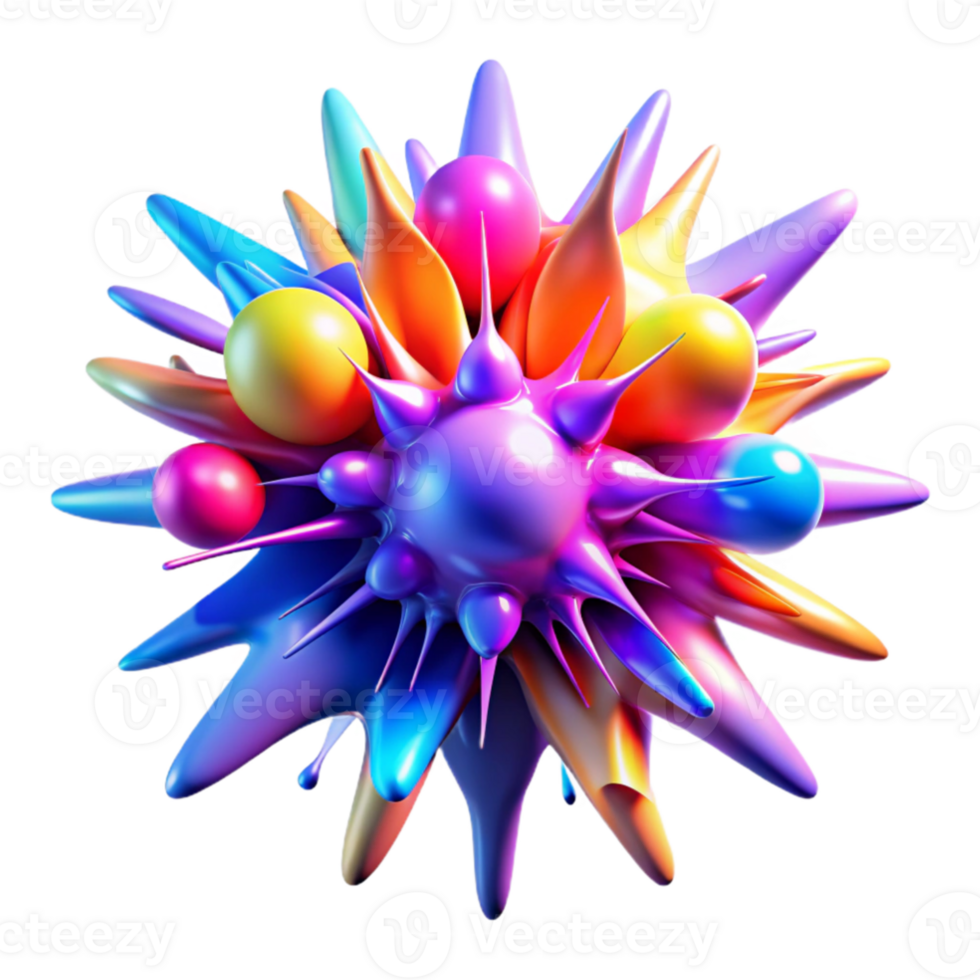 stunning modern impressive abstract A chaotic explosion of vibrant, neon paint splatters, illuminated by a stark, white light, in an abstract expressionist style original authentic png