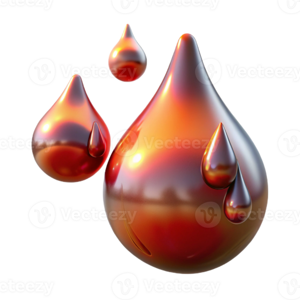 vibrant artistic vibrant minimalist Liquid mercury droplets suspended in mid-air, reflecting a distorted image of a crimson sunset, in a surrealist style genuine original png