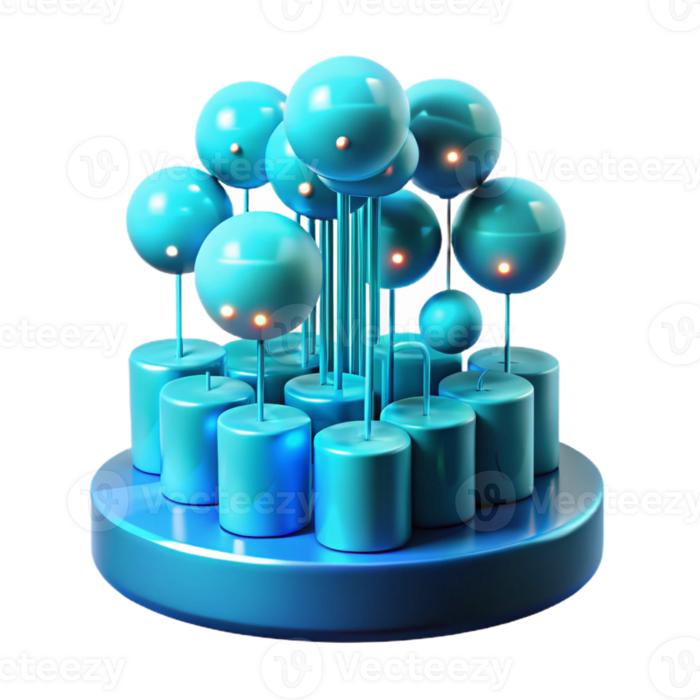 serene classic vibrant abstract An abstract representation of data flow, visualized as streams of glowing, turquoise blue particles, with a dynamic, data-driven lighting setup, in a futuristic,... png