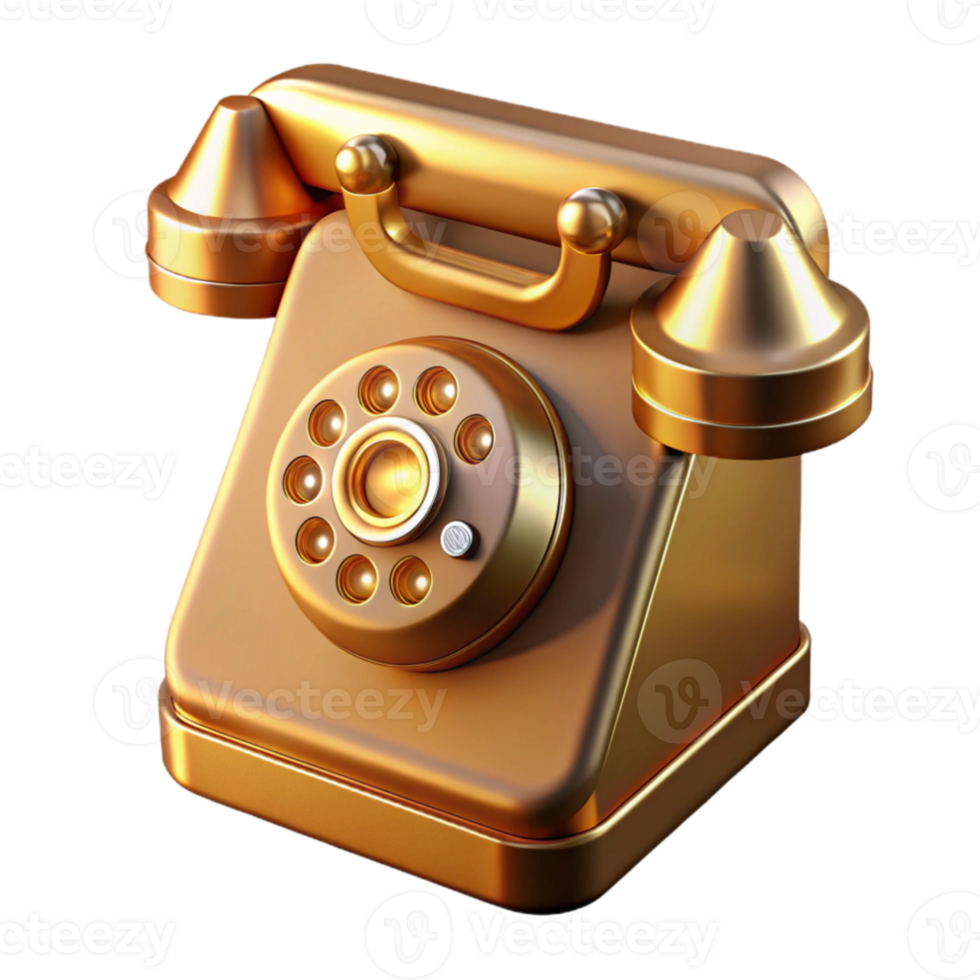 extraordinary abstract dramatic abstract A vintage rotary telephone morphing into a sleek modern smartphone, bathed in golden light, surreal style high resolution genuine png