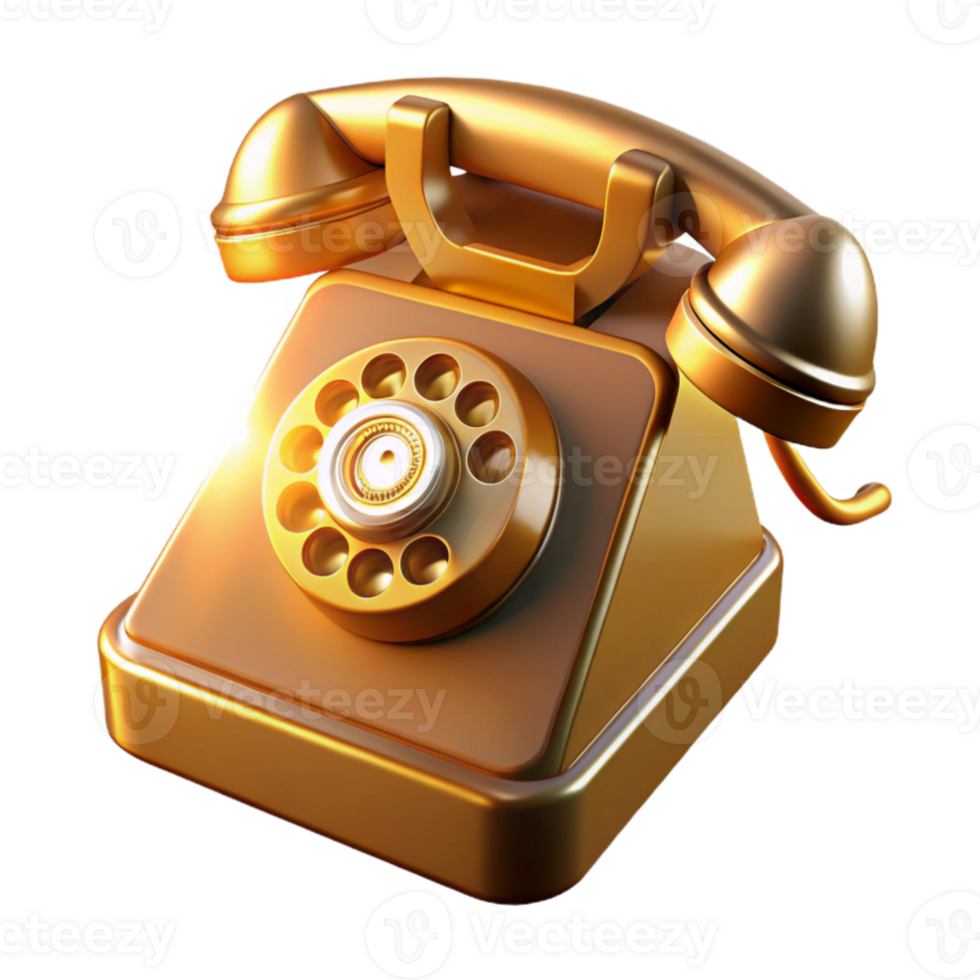 magnificent minimalist stunning abstract A vintage rotary telephone morphing into a sleek modern smartphone, bathed in golden light, surreal style professional high quality png