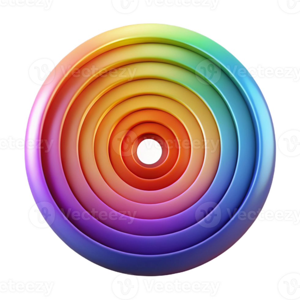 elegant traditional beautiful abstract A series of concentric circles, radiating outwards in a pulsating rhythm, rendered in a gradient of vibrant, spectral colors exclusive detailed png