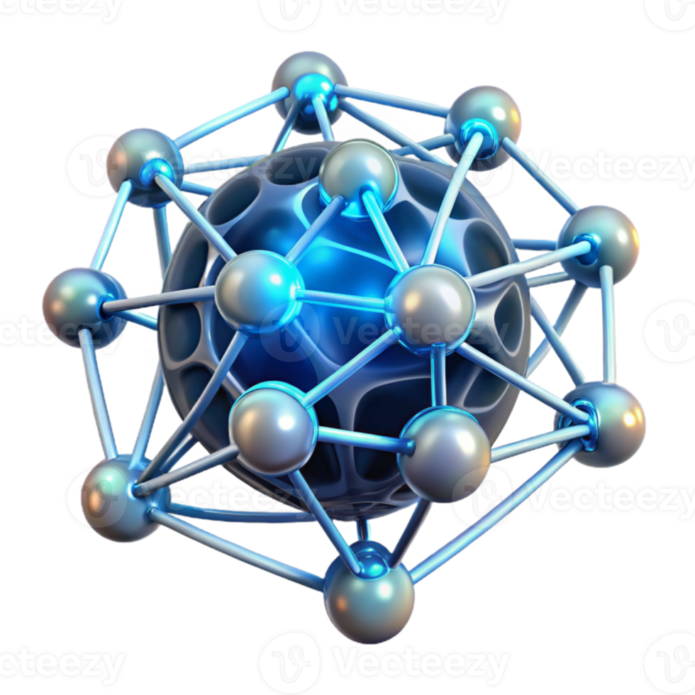 serene contemporary beautiful classic An artificial intelligence represented as a glowing network of neurons, complex interconnected patterns, soft bioluminescent lighting, abstract style high... png
