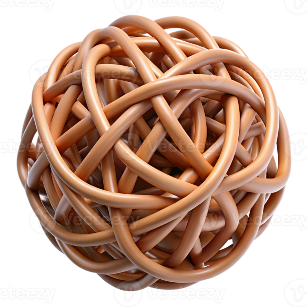 elegant vintage vibrant contemporary A complex web of interwoven, fibrous strands in muted earth tones, lit by a warm, low-key light, presented in a tactile, organic style exclusive original png