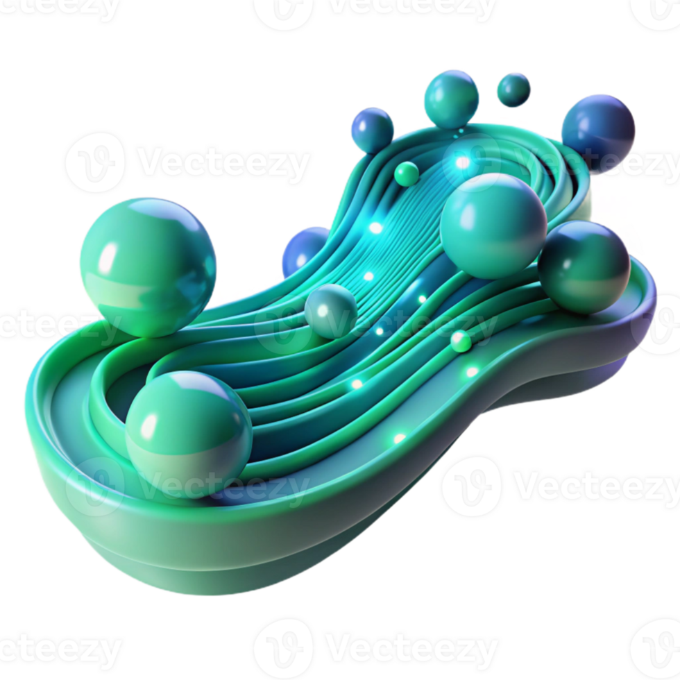 stunning contemporary stunning classic An abstract representation of data flow, visualized as streams of glowing particles moving along complex pathways, rendered in cool blues and greens, lit by... png