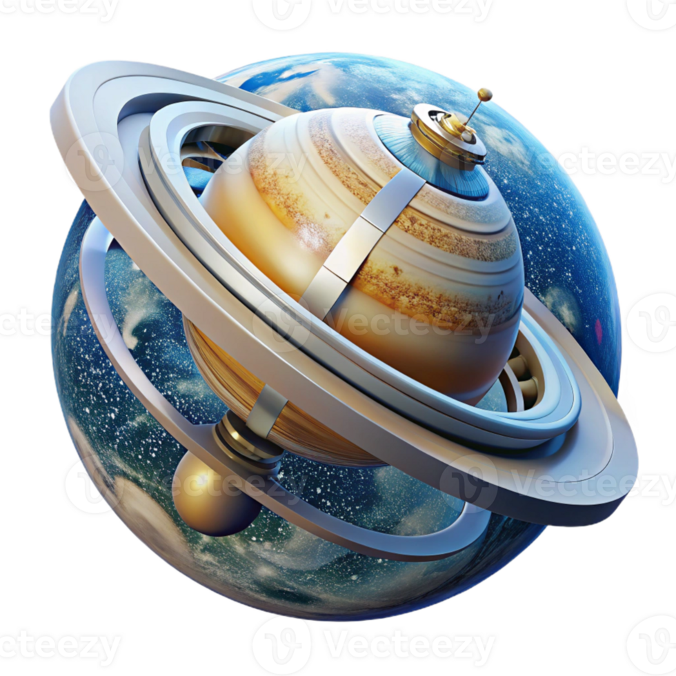 serene creative beautiful rustic A crystal-clear space station orbiting a gas giant, intricate interior visible, realistic lighting, scientific accuracy original high quality png