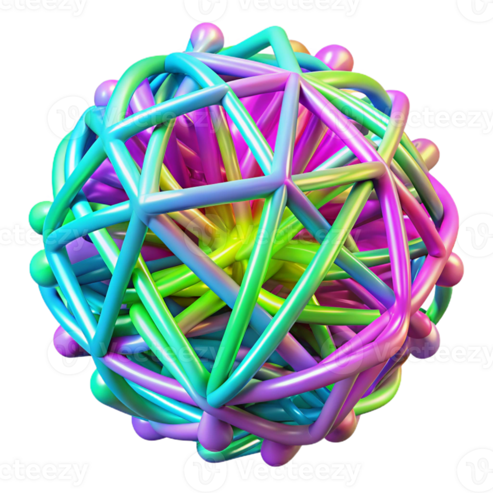 serene rustic impressive classic A dense, tangled web of glowing, neon filaments, in a palette of hot pink, lime green, and electric blue, under a blacklight. Vaporwave style exclusive high quality png