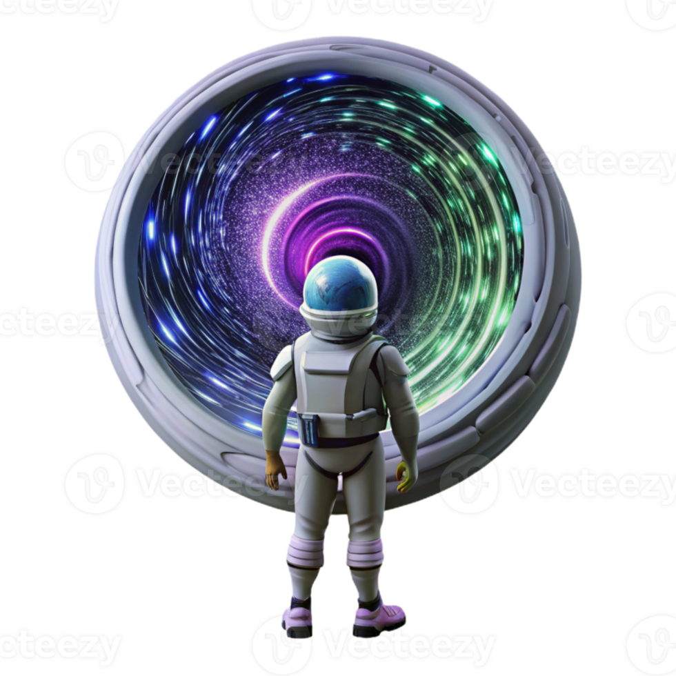 stunning vintage magnificent traditional A lone astronaut gazing at a giant, swirling vortex of binary code in space, nebula lighting, cosmic horror style high quality high quality png